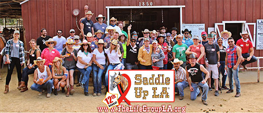 Saddle Up LA Group Thank you - 2017